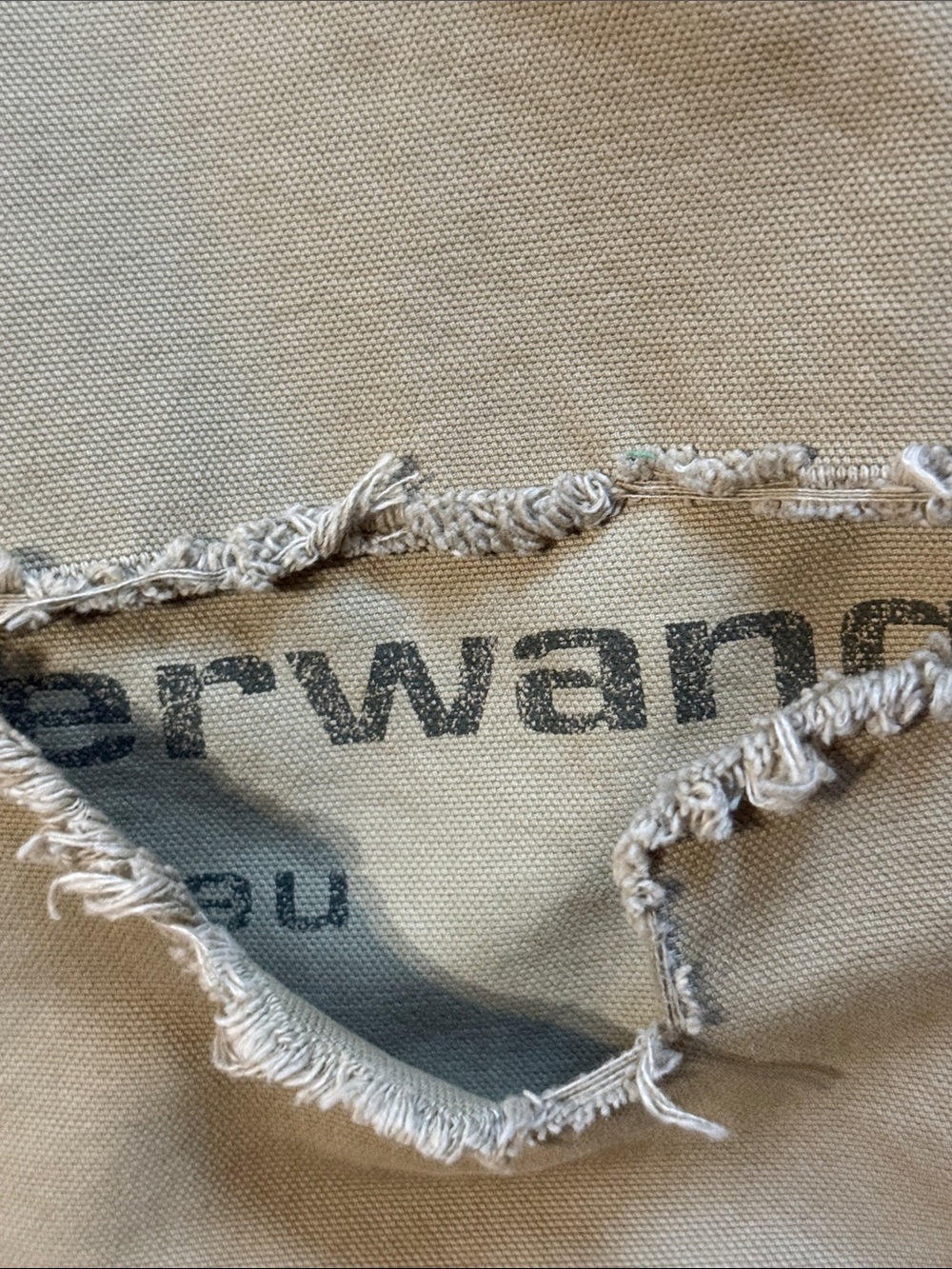 Like New Authentic Alexander Wang Zip Mid-Rise Carpenter Pants - Picture 12 of 16